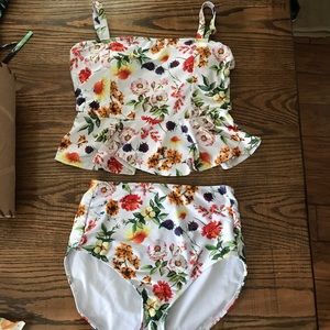 Janela Bay Floral Swimsuit